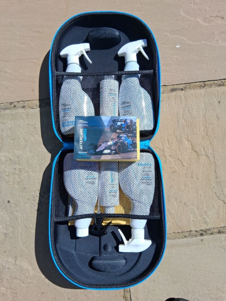 New - Williams Racing Aftercare Range - Car Cleaning Kit
