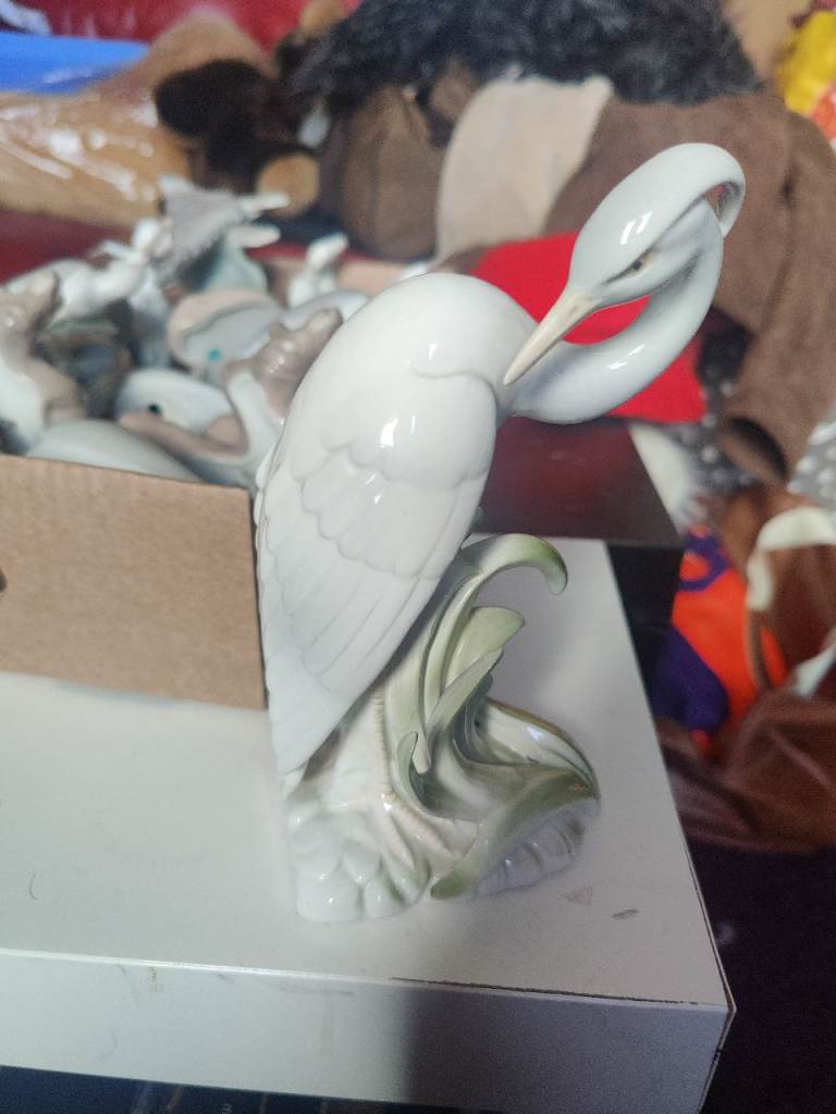 Ceramic Egret 