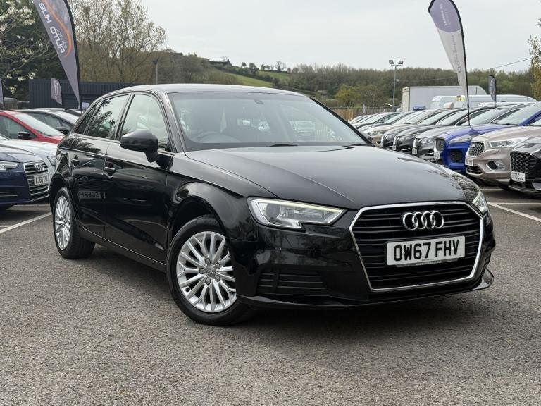 2018 AUDI A3 1.5 TFSI CoD SE Technik ULEZ Petrol Manual 5 Door Black