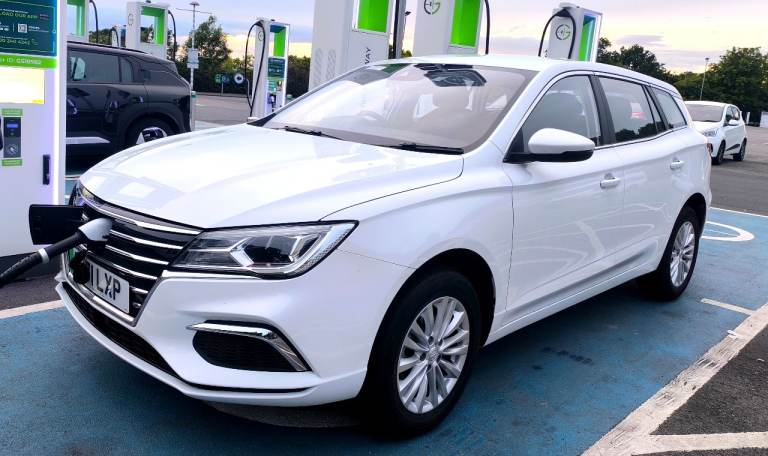 PCO CAR HIRE MG LONG RANGE ELECTRIC 