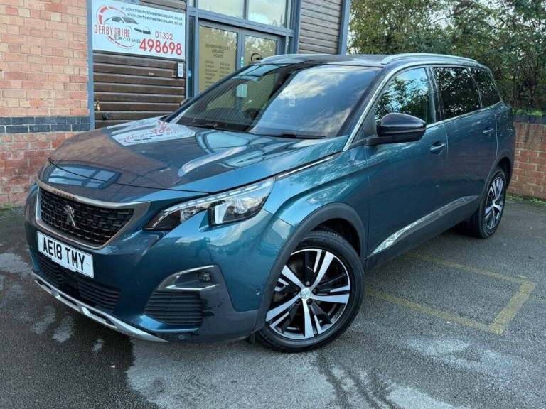 2018 Peugeot 5008 1.6 BlueHDi GT Line SUV 5dr Diesel EAT Euro 6 (s/s) (120 ps) HATCHBACK Diesel A...