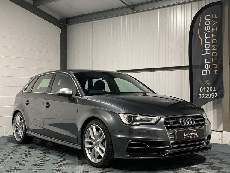 2016 Audi S3 2.0 TFSI Sportback S Tronic quattro Euro 6 (s/s) 5dr (Nav) HATCHBACK Petrol Automatic