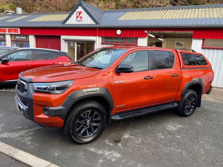 2023 Toyota Hilux Invincible X D/Cab Pick Up 2.8 D-4D Auto Rear Canopy Low Mileage Good Spec  PIC...