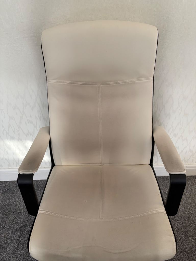 White office chair