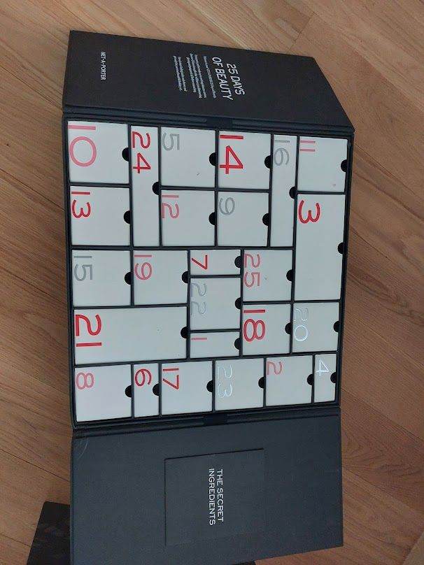 Empty Net-A-Porter Christmas Advent Calendar