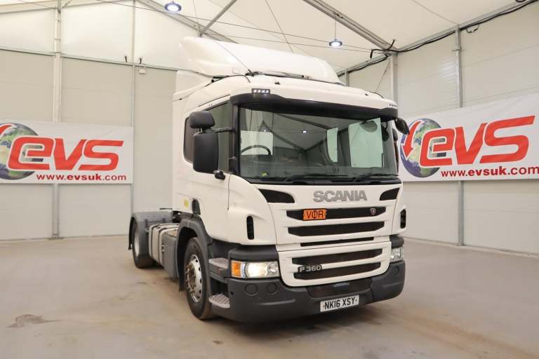 2016 (16 PLATE) Scania P360 4x2 Euro 6 Tractor Units