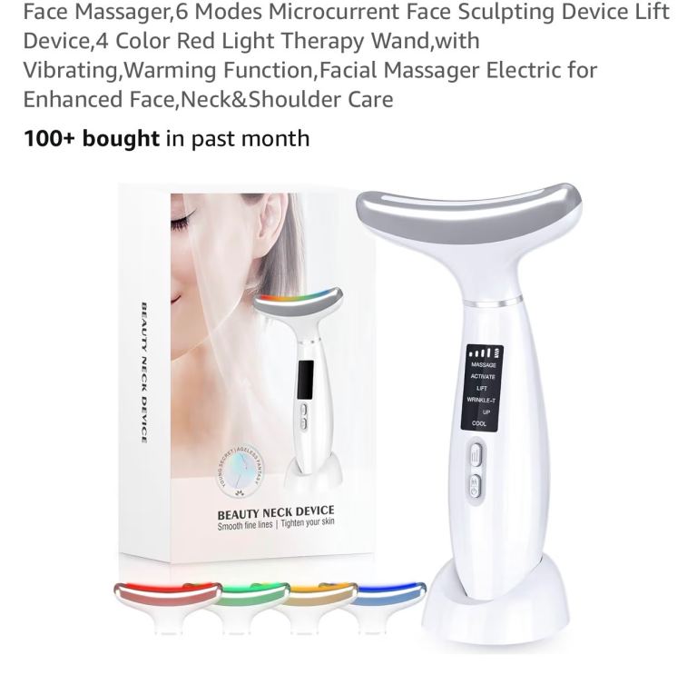 Brand new face massager