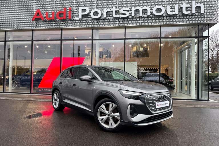 2021 Audi Q4 e-tron 35 S line SUV 5dr Electric Auto 55kWh (170 ps) ESTATE Electric Automatic