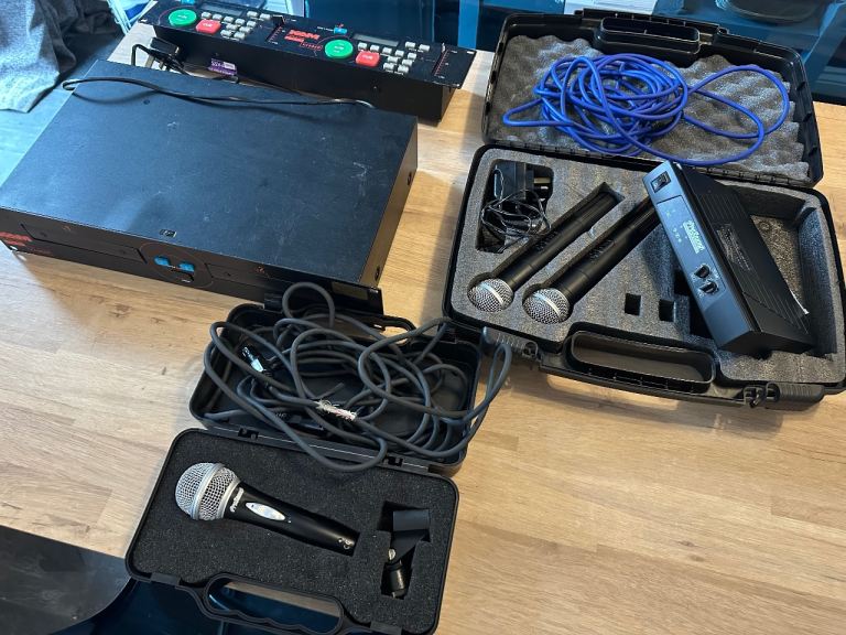 DJ Equipment- Microphones - CD Deck etc 
