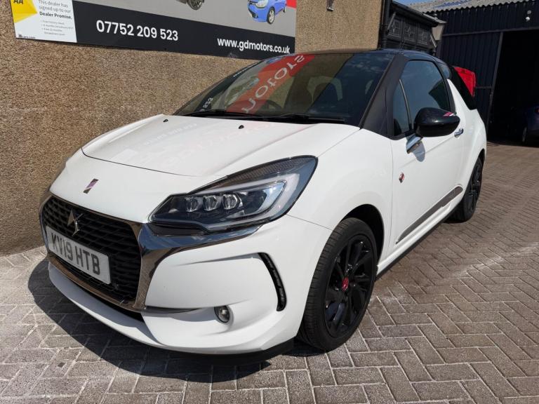 2019 DS Automobiles DS 3 1.2 PureTech GPF Performance Line Hatchback 3dr Petrol EAT6 Euro 6 (s/s)...
