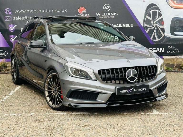 2014 Mercedes-Benz A-Class 2.0 A45 AMG SpdS DCT 4MATIC Euro 6 (s/s) 5dr HATCHBACK Petrol Automatic