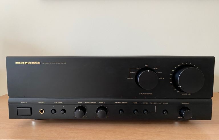Amplifier Marantz PM-50 HiFi Amplifier 70W per Channel