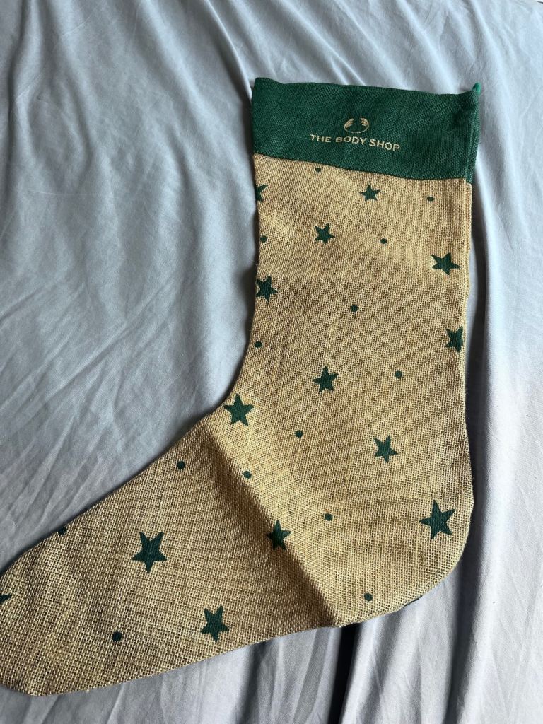 Limited edition Body Shop stocking 