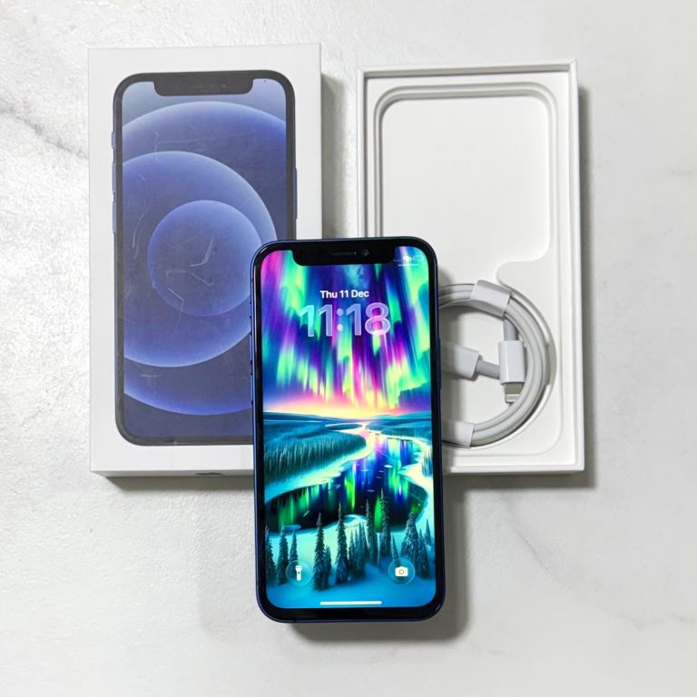 image for iPhone 12 Mini 64GB Unlocked (Excellent Condition) With Box, Charger & Case