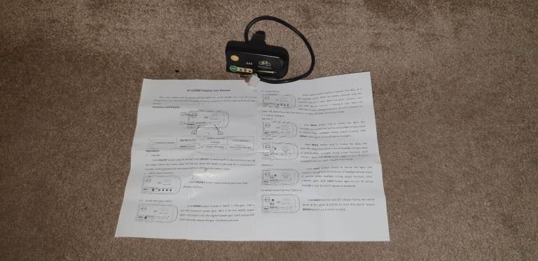 Ebike Display KT LED880 Display 36V 48V Electric Bike Intelligent Control Panel Display