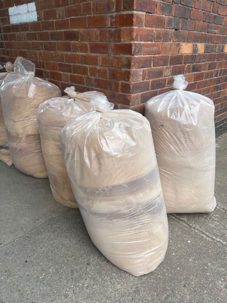Free Sawdust - For oil, water, paint and chemical spills. 50kg bags. Shavings.