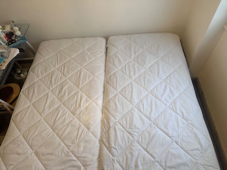 Stoddart Luxurious Single divan twin beds set , £122.00 for Sale