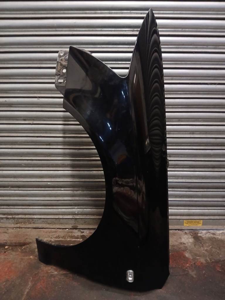 Audi A6 C6 4F Front Left Wing Fender Passenger Side Black 2004–11 Genuine