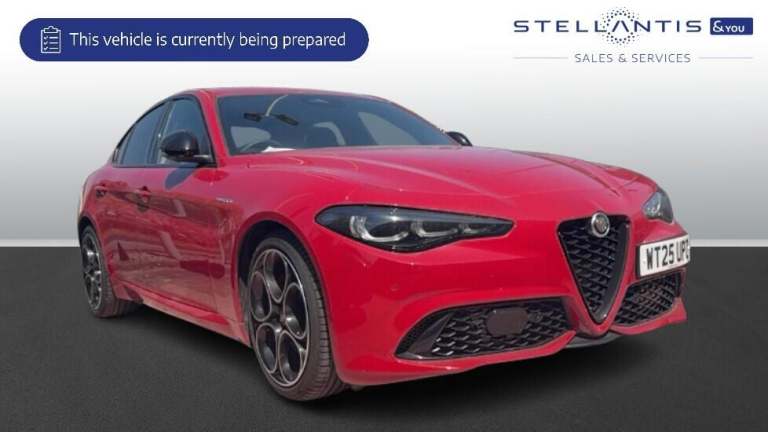 2025 Alfa Romeo Giulia 2.0 Turbo Veloce 4dr Auto SALOON PETROL Automatic