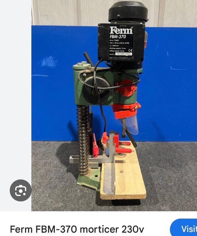 Ferm fbm-370 bench morticer bench drill 