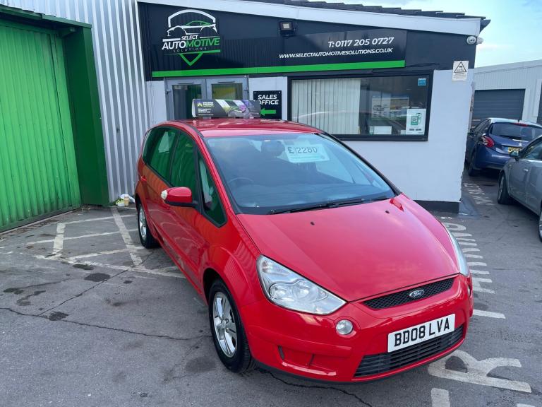 2008 Ford S-Max 2.0 Zetec MPV 5dr Petrol Manual (194 g/km  143 bhp) Petrol