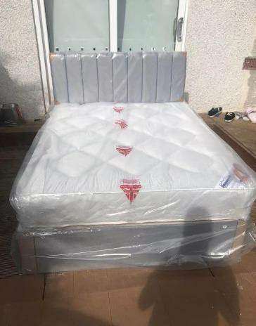 Divan Double (Single + King Size) Bed+Mattress CLEARANCE SALE ON BRAND NEW BEDS WITH MATTRESSES