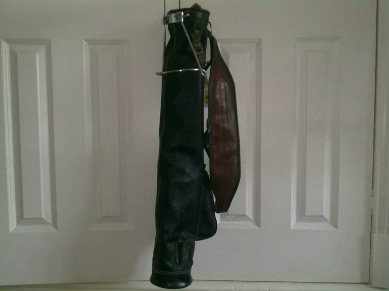 Arthur DArcy Bobby Locke Golf Clubs And Vintage Dunlop Golf Club Bag