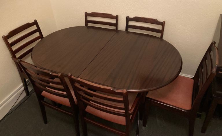 image for Extendable Dining Table and Chairs