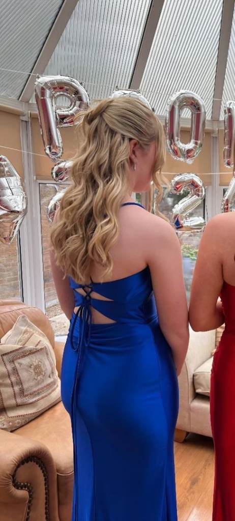 Little Bird Boutique-Blue Prom Dress