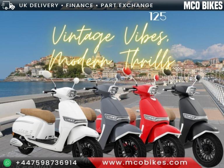 Keeway Verilia 125 Pre reg 74plate. Save £180