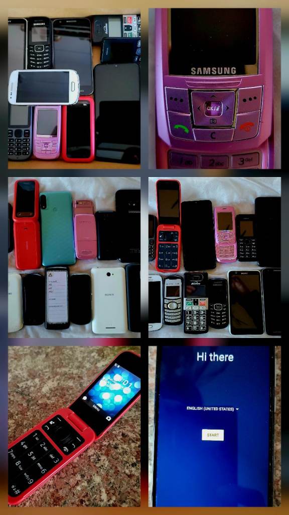 Mobile Phones Spares Repairs X 12. Not Working