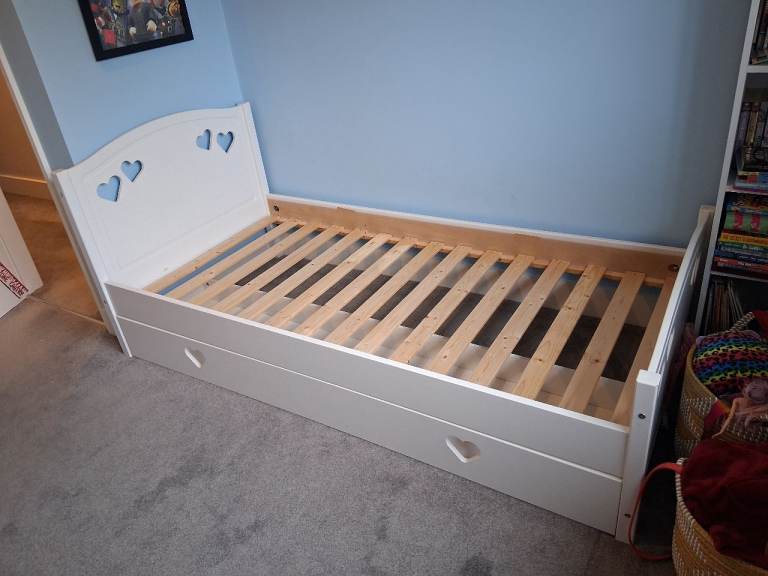 Argos Home Mia Single Bed Frame - White