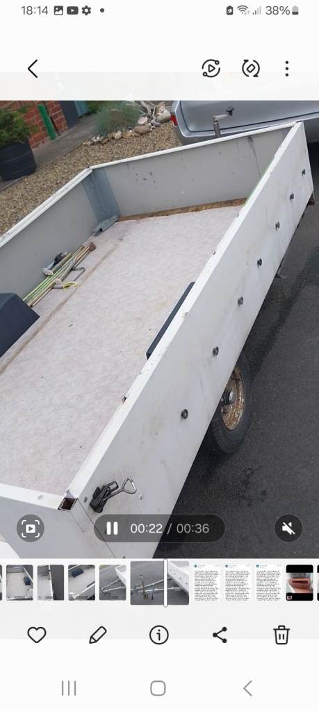 Sturdy Trailer – Ready for Use