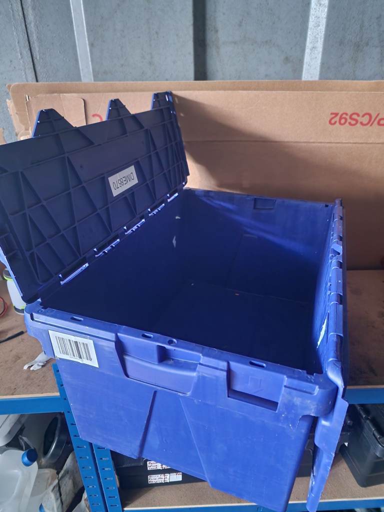 Heavy duty XL storage boxes
