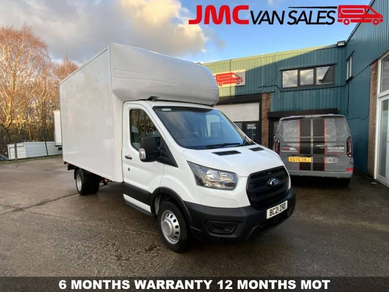 2021 21 FORD TRANSIT 2.0 350 ECOBLUE LEADER 130BHP LUTON WITH TAIL LIFT LOW MILE