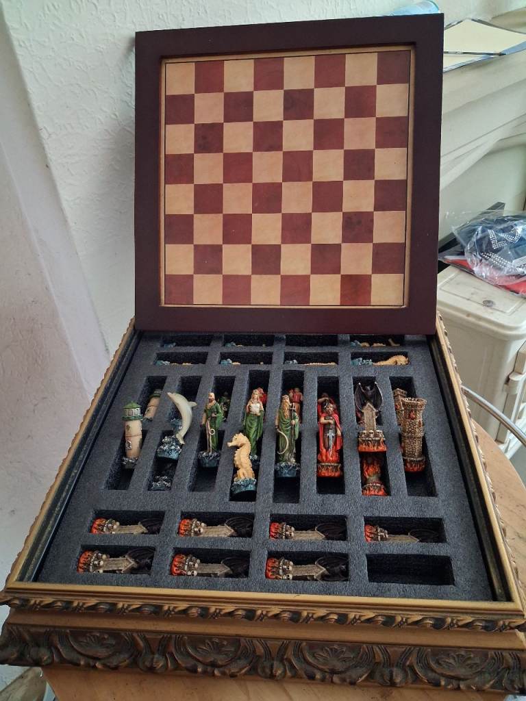 Chess set.