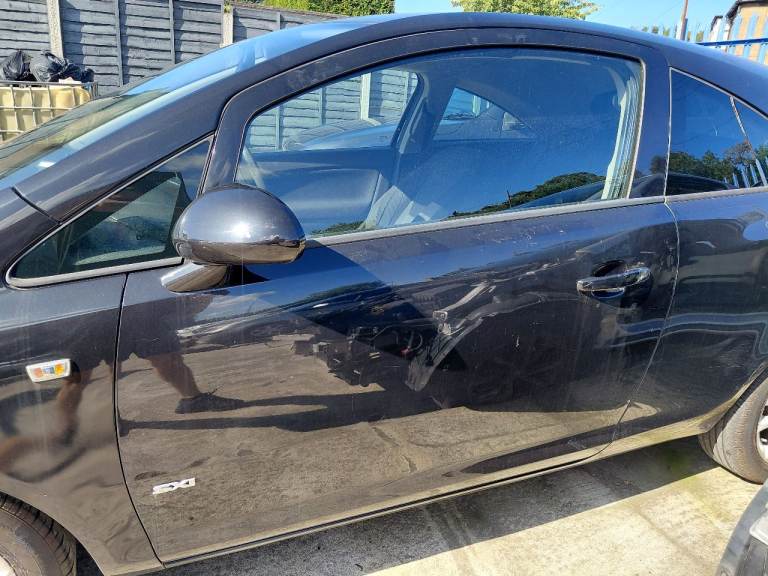 VAUXHALL CORSA D 2007-14 3 door PASSENGER DOOR , colour: z20r