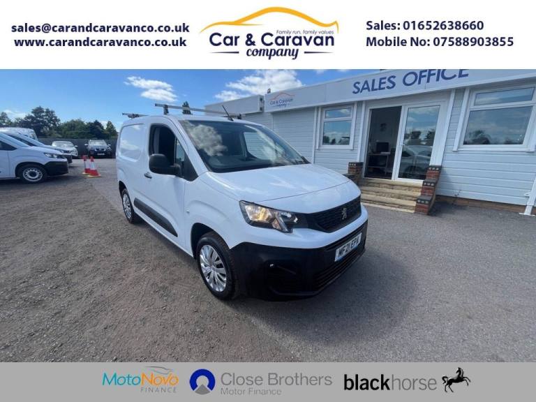 2021 21 PEUGEOT PARTNER 1.5 BLUEHDI 1000 PROFESSIONAL STANDARD PANEL VAN 5DR DIE