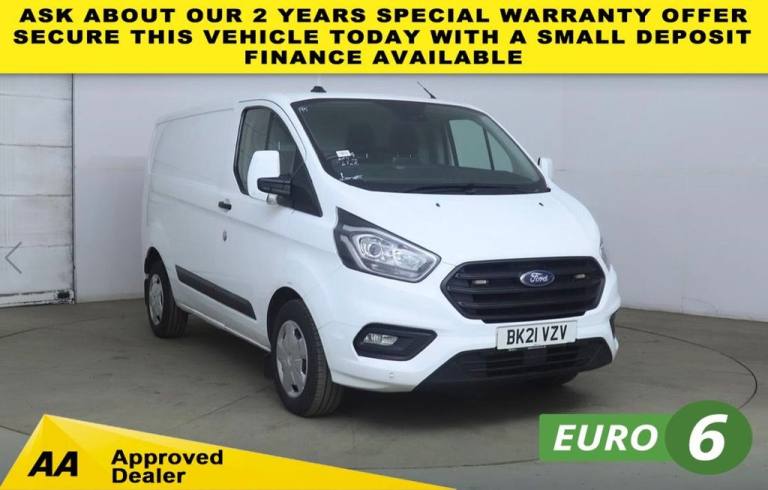 2021 21 FORD TRANSIT CUSTOM 2.0 TDCI T320 TREND ECOBLUE L1 H1 SWB LOW ROOF. 130B
