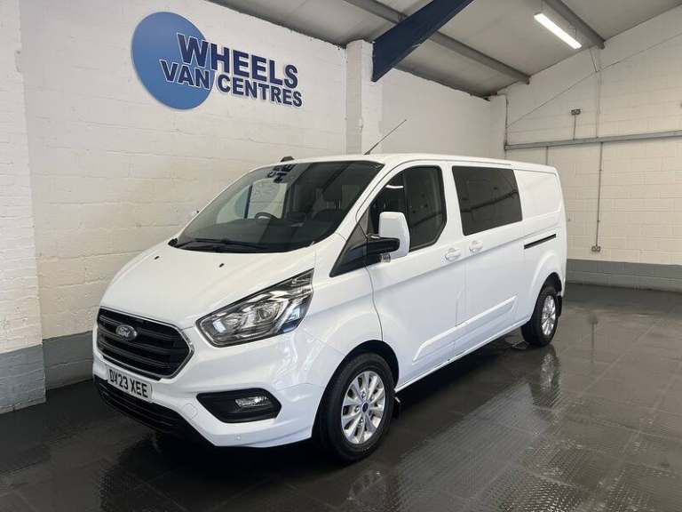 2023 Ford Transit Custom 2.0 320 EcoBlue Limited Crew Van Double Cab 5dr Diesel Manual L2 H1 Euro...