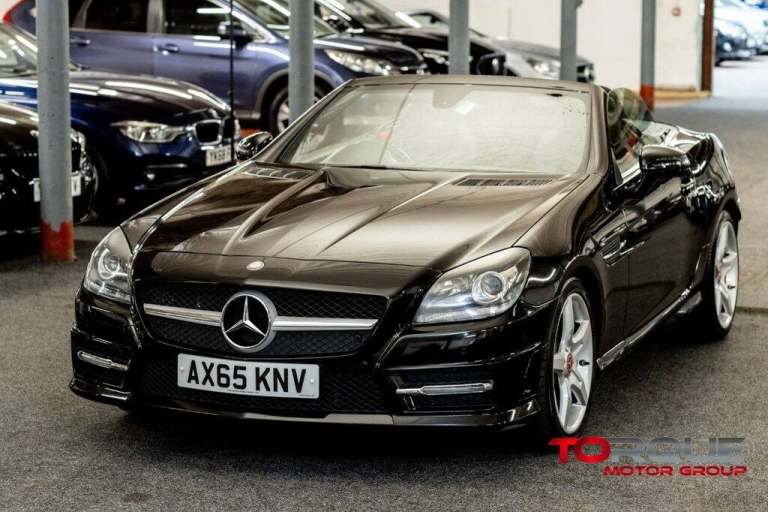2015 Mercedes-Benz SLK 2.0 SLK200 AMG Sport Convertible 2dr Petrol G-Tronic Euro 6 (s/s) (184 ps)...