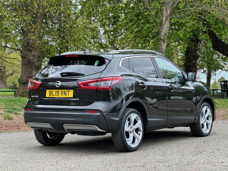 NISSAN QASHQAI 2019 1.5 DIESEL TEKNA LOW MILEAGE 58,000 LONG M.O.T BLACK 5DR EXCELLENT CONDITON