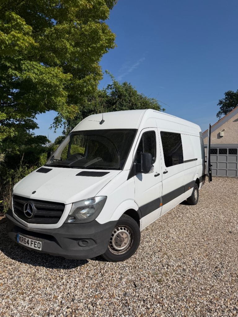 2014 Mercedes Sprinter LWB Campervan | Off-Grid | Shower & Toilet | Solar | 97k Miles