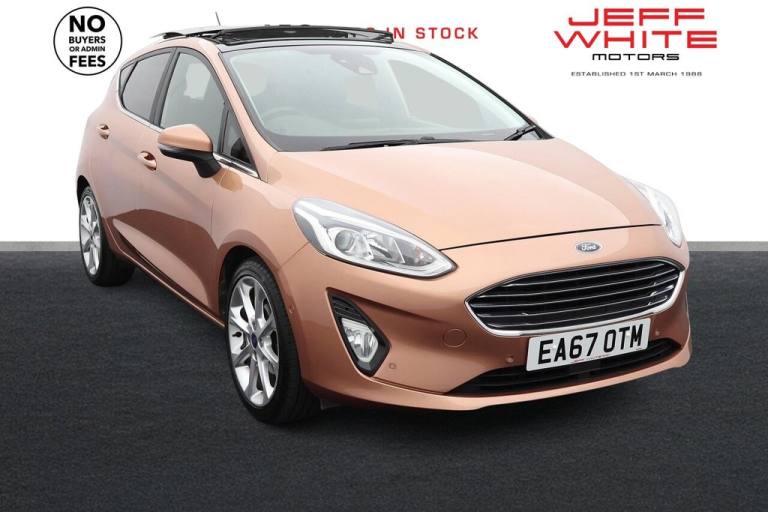 2017 Ford Fiesta 1.0T EcoBoost Titanium B&O Play Series 5dr (PAN ROOF) Hatchback Petrol Manual