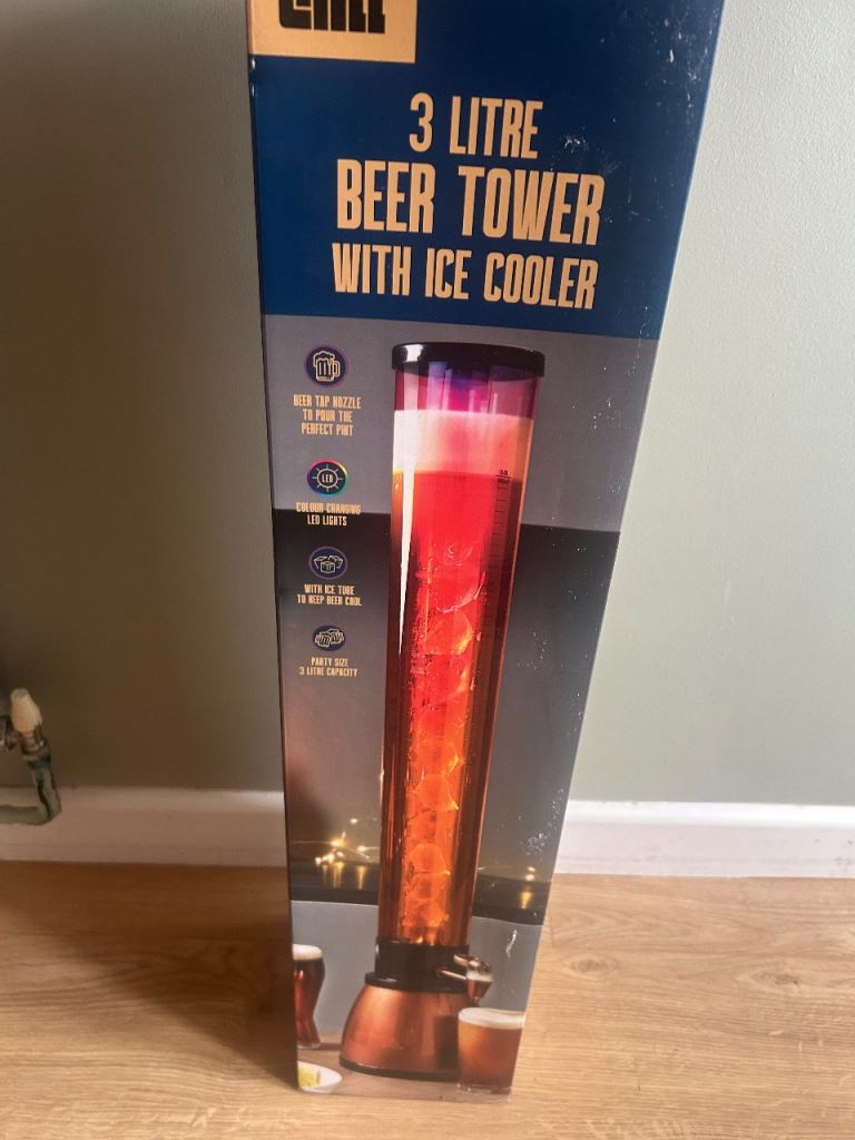 Light up drink tower 