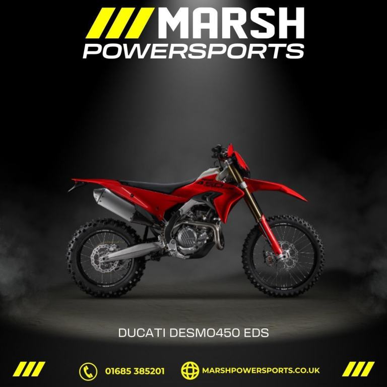 Desmo 450 EDS - Ducati Main Dealer - Reserve NOW!
