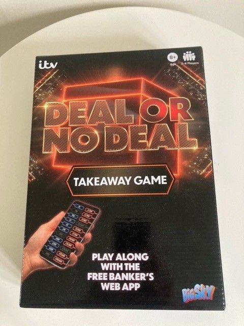 Deal or No Deal Takeaway Game – Barely Used, Excellent Condition