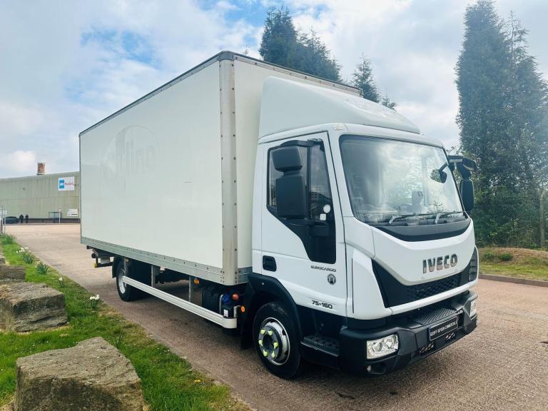 2017 (17) IVECO EUROCARGO 75E16 7.5 TON BOX, UNDERSLUNG TAIL LIFT, EURO 6