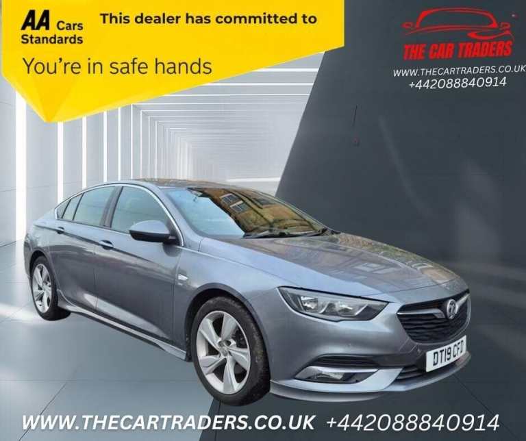 2019 Vauxhall Insignia 1.5i Turbo GPF SRi VX Line Nav Grand Sport 5dr Petrol Automatic Euro 6 (s/...