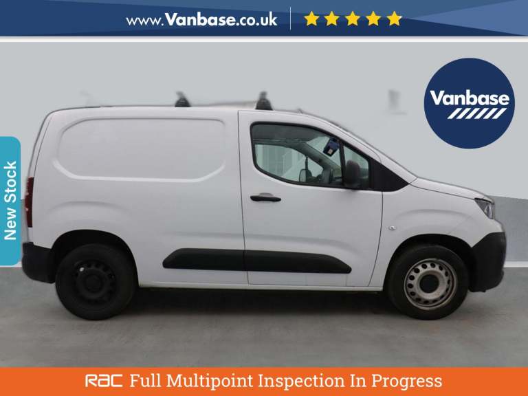 2023 Peugeot Partner 1.5 BlueHDi 1000 Professional Premium + Standard Panel Van 5dr Diesel Manua ...